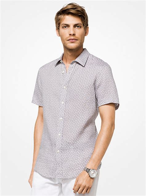 michael kors geometric shirt|Tailored/Classic.